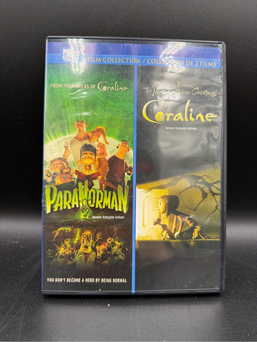 Paranorman/Coraline (DVD, 2013, 2-Disc Set, Canadian)